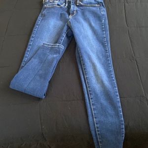 Dark wash jeans